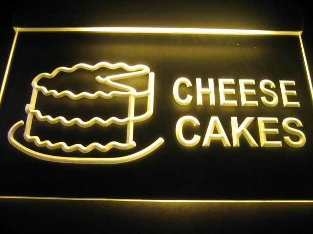 Cheese Cakes Here LED Neon Sign